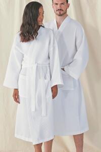 Produktfoto Towel City leichter Kimono Bademantel